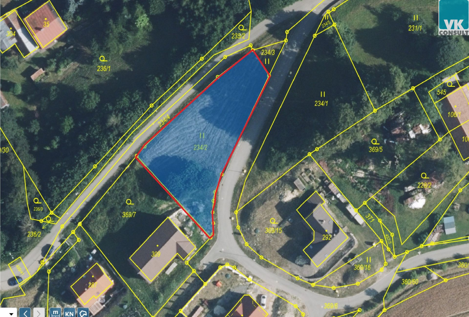 Prodej pozemku 1056 m2 ke stavbě rod. domu v Sebranicích - titulní obrázek