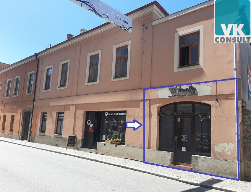 Prodej - obchodní prostor 15 m2 v centru města Litomyšl - titulní obrázek